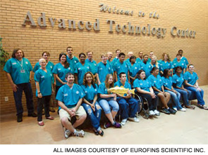 Summer 2010 research participants at the Institute for Food Safety at Florida State College at Jacksonville.